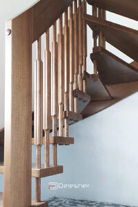 Floating stairs